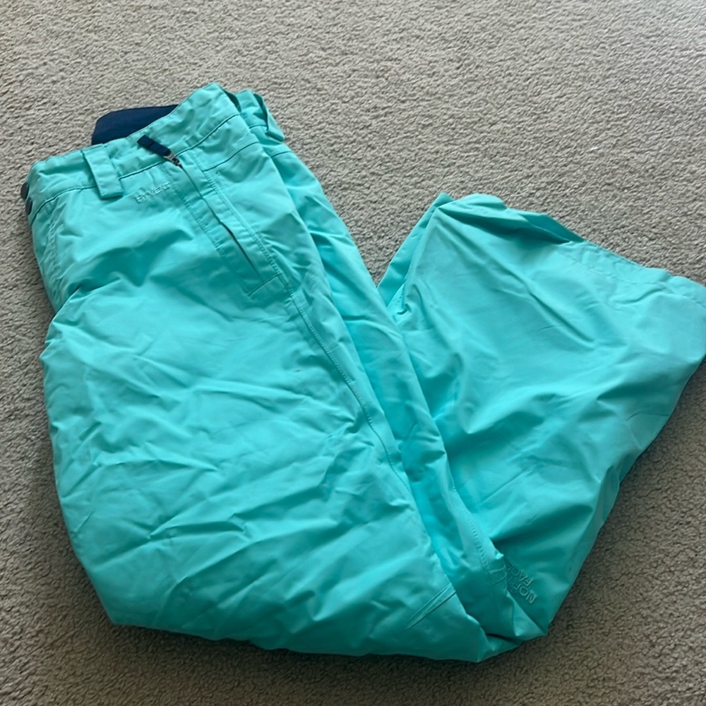 Blue Northface snowboarding pants size S